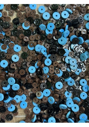 25 Gr İki Boy Renkli Oya Yazma Pulu 05mm 03 Mm
