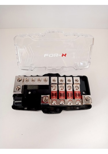 For-x Amfi Blok Sigorta Dağıtıcı - 4'lü Blok Kablo Dağıtıcı