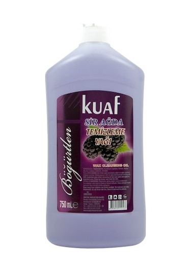Kuaf Böğürtlenli Ağda Temizleme Yağı 750 ML