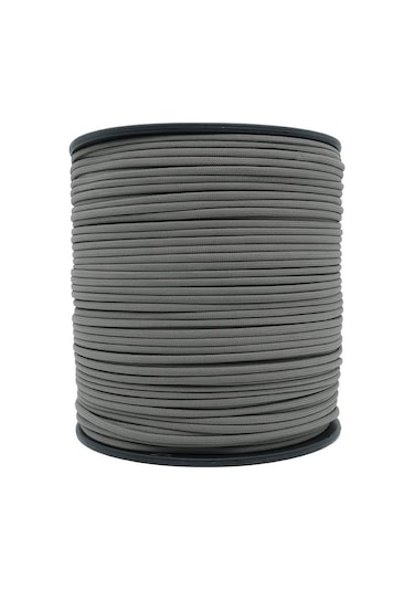 Mg Ropes Paracord İp 4 Mm Gri Renk No:85 10 Metre Çok Renkli
