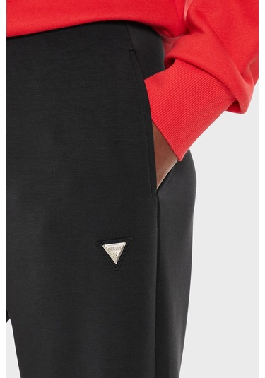 Guess Bayan Pantolon V4yb08 Kcay2 Jblk Siyah Siyah