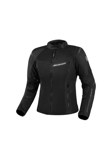 Shima Rush 2.0 Lady Vent Korumalı Kadın Motosiklet Montu Siyah