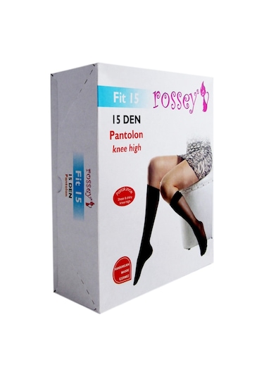 Rossey Parlak Fit(15 D) Dizaltı Çorap