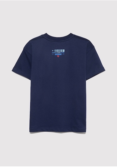 Mavi Superman Baskılı Koyu Lacivert Erkek Çocuk T-shirt M6610380-70720 Koyu Lacivert