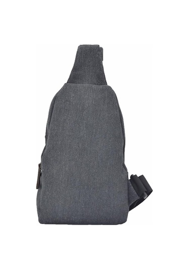 Bizoon 2022 Kanvas Sırt Ve Göğüs Çantası Bodybag Fume Füme