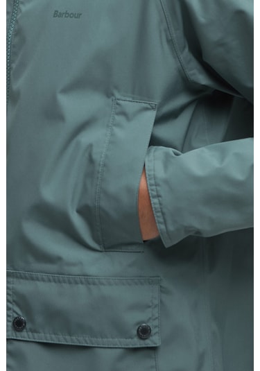 Barbour Hooded Domus Ceket Te33 Vintage Teal/dress Te33 Vintage Teal/dress Çok Renkli