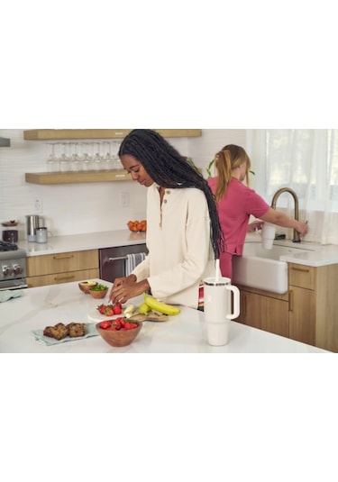 Hydro Flask Pipetli Termos Bardak 1.18 Lt Whıte