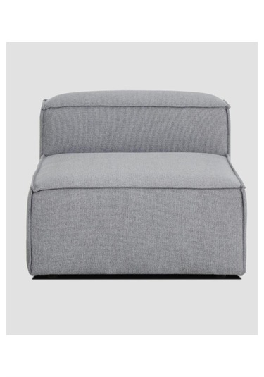 Mode Soft Orta Modül 19 Gri Keten Kumaş Dairenize Tesl Gri