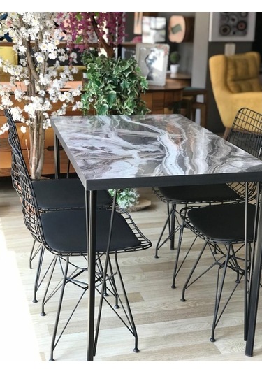 İlgitrafik Yemek - Çalışma Masası Firkete Masa Ayağı 73 Cm