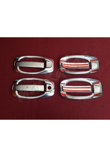 Db Chrome Fiat Fiorino Kapı Kolu Nikelajı 2008 Sonrası 4 Kapı 8  P
