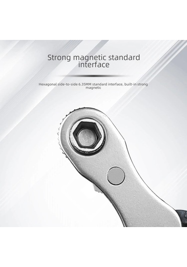 Aubyhe Toptan Çift Yönlü Ratchet Tornavida Seti, Çok Fonksiyonlu, Eşik Tipi, Ev Kullanıma Uygun, Kaymazsız Kolu, Mini Uçlar Sarı