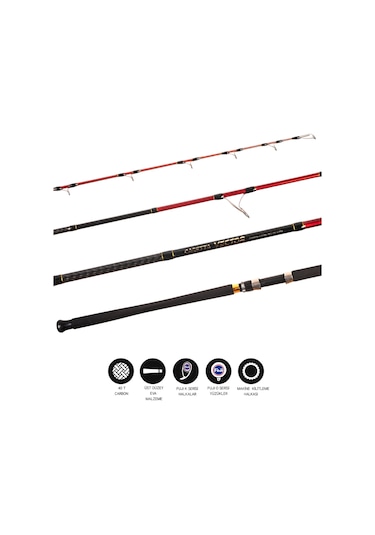 Caretta Vector 3.05m 60-150gr Shore Jig Olta Kamışı