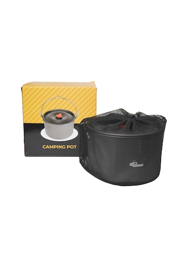 Urban Badger Vols 4.2 Litre Askılı Kamp Tenceresi Füme