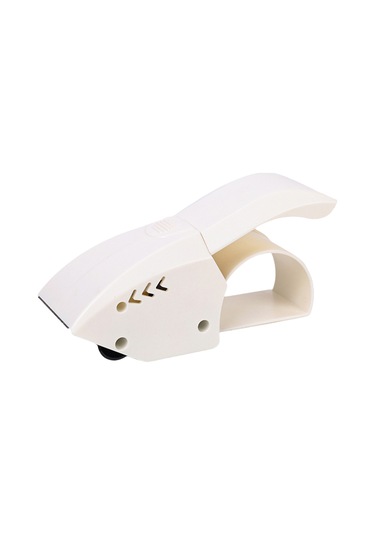 Aubyhe Plastik Bant Kesici 3332 - 40-48mm Genişliğe Uygun, Elden Tutulan Paket Kapama Aleti, Beyaz Renk 1 Adet