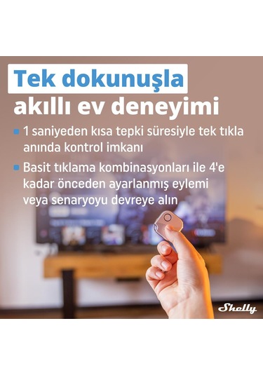 Shelly BLU Button1 Kablosuz Buton