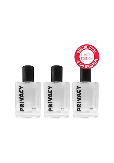 Privacy Men Limited Edition Erkek Parfüm EDT 3 x 50 ML
