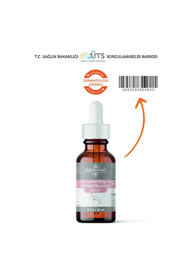 Doğal Eczane Kararma Karşıtı Bikini Bölgesi Beyazlatma Serumu 30 ML