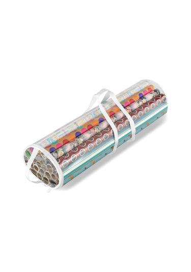 Noel Silindiri Hediye Paketi Saklama Şeffaf Çanta Hediye Paketi Düzenleyici Noel Noel Düzenleyici - Mağazalar Noel Süsleri Simli Çelenkler Mumlar Beyaz