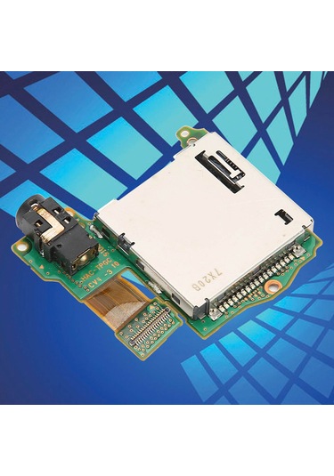 Fosenze Nintendo Switch Konsolu İçin Oyun Kartuşu Slotu Okuyucu Paleti, Kulaklık Jack Portu Tamiri Aksesuarı Metal+abs