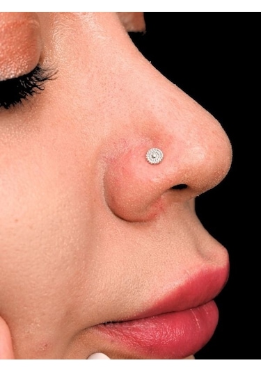 Tükkan Accessories Gümüş Yuvarlak Burgu Detay 925 Ayar Hızma-hızma38 Gümüş