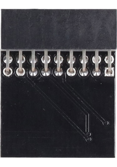 Teltree Tpm2.0 Güvenlik Modülü 18pin - Lpc Kartı, Intel 100 Serisi & Amd Ddr4 İle Uyumlu, Wın11 Güncelleme Testi İçin, Siyah