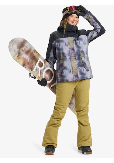 Roxy Jetty Block Kadın Kayak/snowboard Montu-erjtj03528 Çok Renkli
