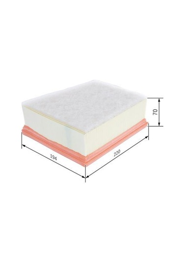 Renault Megane 4 1.5 Dcı Hava Filtresi 2015 - 2020 Bosch