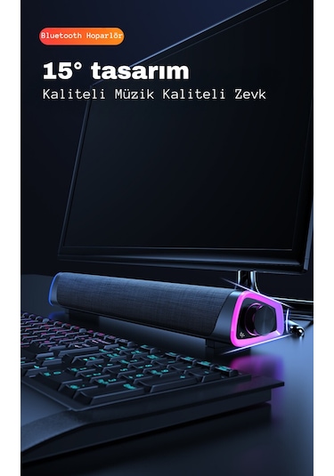 Niye V8 Dailylink Bluetooth Güçlü Hoparlör Bas Subwoofer Soundbar