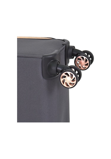 Fossil Ultra Light Kumaş Kabin Boy Valiz Gri Fsl027