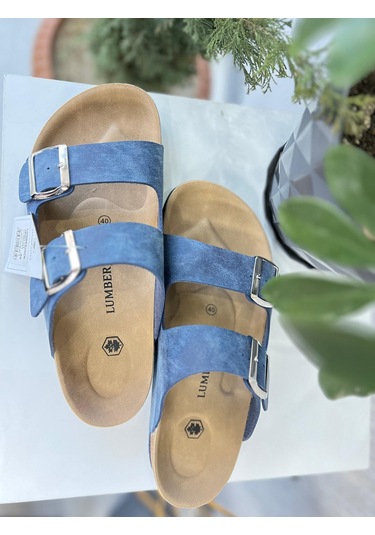 Lumberjck Erkek Mendy Günlük Havuz Plaj Deniz Terlik - Lacivert - 43 Lacivert