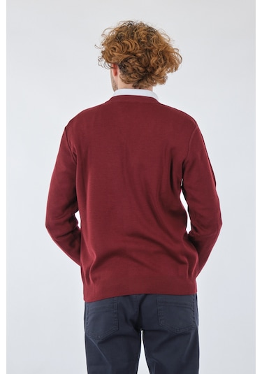 De Blasıo Bordo Erkek Hırka 222340050 Bordo
