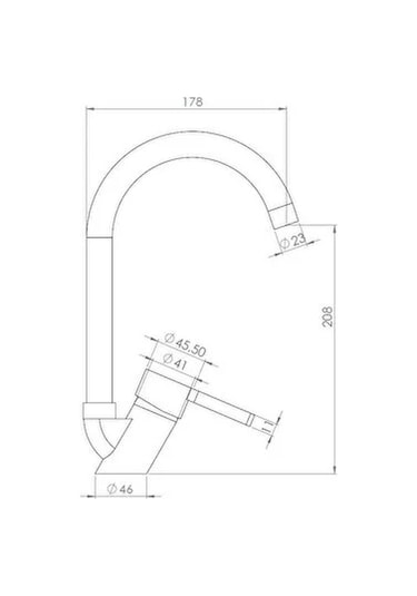 Tema Flora 62003 Kuğu Mutfak Eviye Bataryası