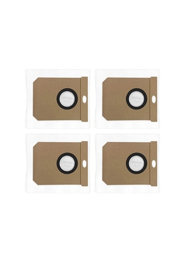 Synodicmonth Cecotec Conga 7690 Immortal Max Elektrikli Süpürge Yedek Parçaları İçin 4 Adet Toz Torbası Vakumlu Toz Torbası