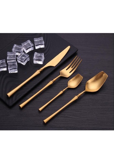 Suntek Paslanmaz Çelik Çatal Masa Yemek Çorba Kaşığı