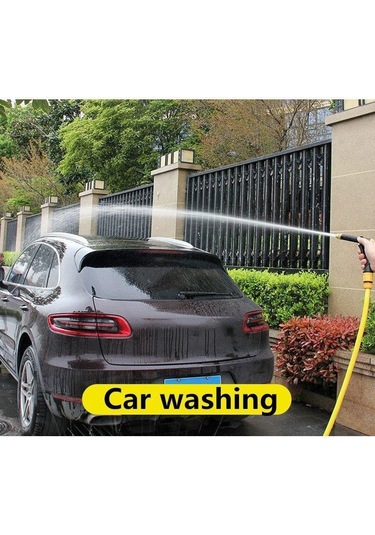 Jms Yüksek Basınçlı Su Tabancası Araba Yıkama Zemin Temizleme Çim Avlu Bahçe Sulama Nozulu Yağmurlama