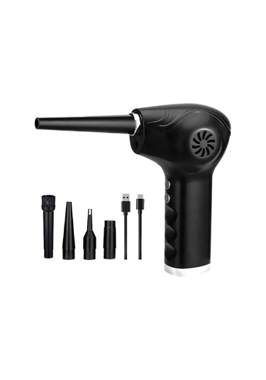 Suntek Elektrikli Mini Akülü Hava Silgi Araç Konsolu Siyah Siyah