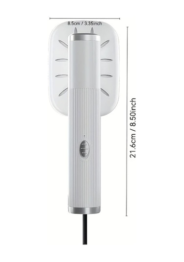 Carrier Beyaz Taşınabilir El Tipi Usb Ütü Kompakt Pilsiz Seyahat Ev Otel İçin Siyah Beyaz