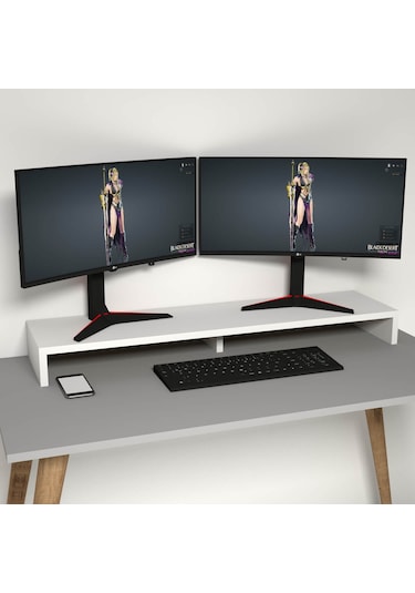 Emkawood Carry Monitör Yükseltici Saunbar Standı