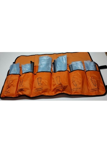 Devix Şişme Atel Seti İlk Yardım Kırık Çıkık Seti Yeniden Kullanılabili