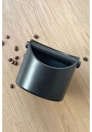 580 Ml Plastik Kahve Atık Çekmecesi Posa Tablası Knock Box Cin987 Siyah