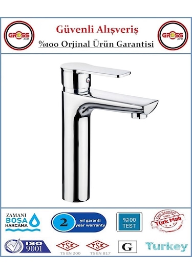 Pronto Tales Lavabo Bataryası - 40'lık Kartuş