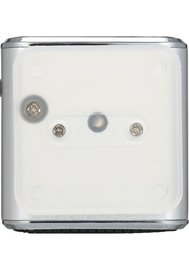 Geeksen Mini Hoparlör Taşınabilir Fm Radyo, Tf Kart/usb Destekli, Telefon/laptop İle Bağlanabilir, Gümüş