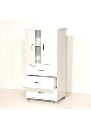 Mobilya Sarayı Çok Amaçlı Iki Kapaklı Çekmeceli Dolap (548942698)