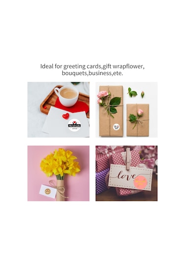 Mufunye Teşekkür Etiketleri, Yuvarlak 25mm, 500 Adet/rulo, Koli Paketleme İçin, Self-adhesive Sticker