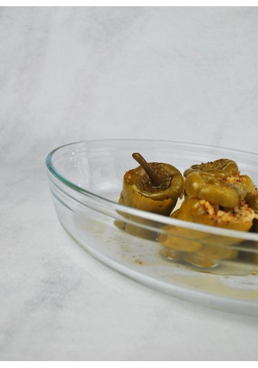 Borcam Premium Tepsi Fırın Tepsisi Oval 30 X 21 Cm 2,1 Litre- 1 A