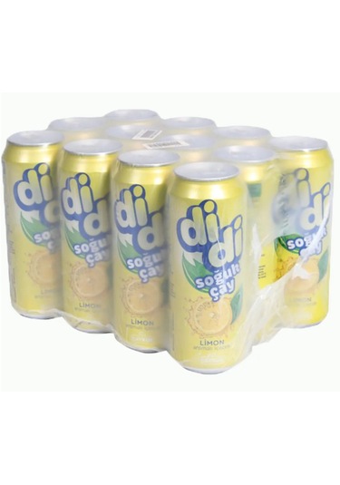 Çaykur Didi Limon Aromalı Soğuk Çay 500 Ml X 12 Adet