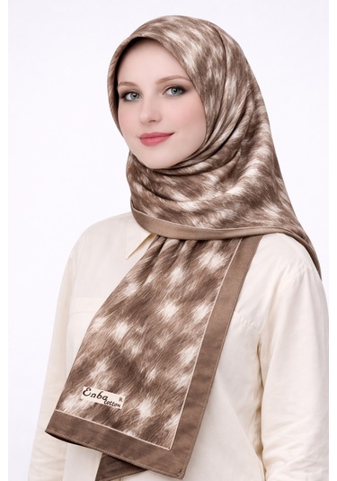 Mim Eşarp Enba Bambi Şal 75x190 Cm Vizon - Krem