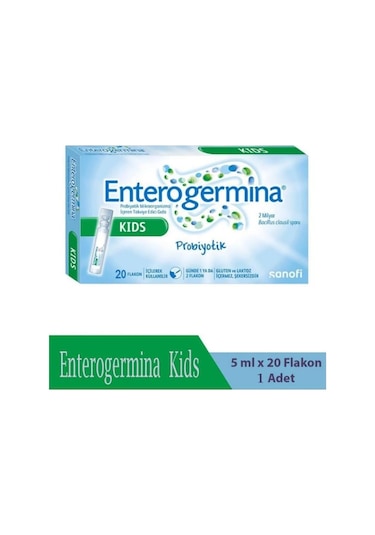 Enterogermina Flakon Kids 2'li 20 x 5 ML