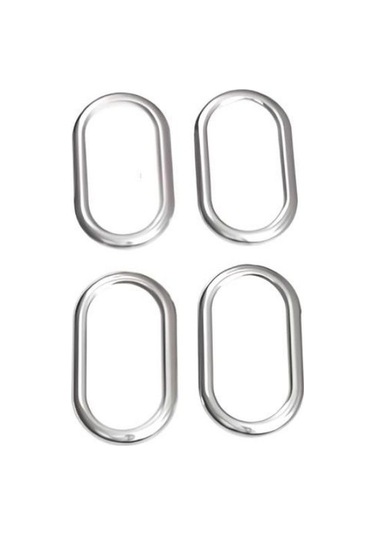 Ebal Otomotiv Renault Clio 3 HB Krom İç Kapı Kolu Çerçevesi 4 Parça 2006-2013