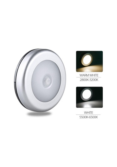 Beyaz Pır Hareket Sensörü Dolap Altı Işığı Otomatik Akıllı Gece Lambası Lampada Led Işıkları Ev Yatak Odası Dolap Mutfak Dolap Işığı Beyaz